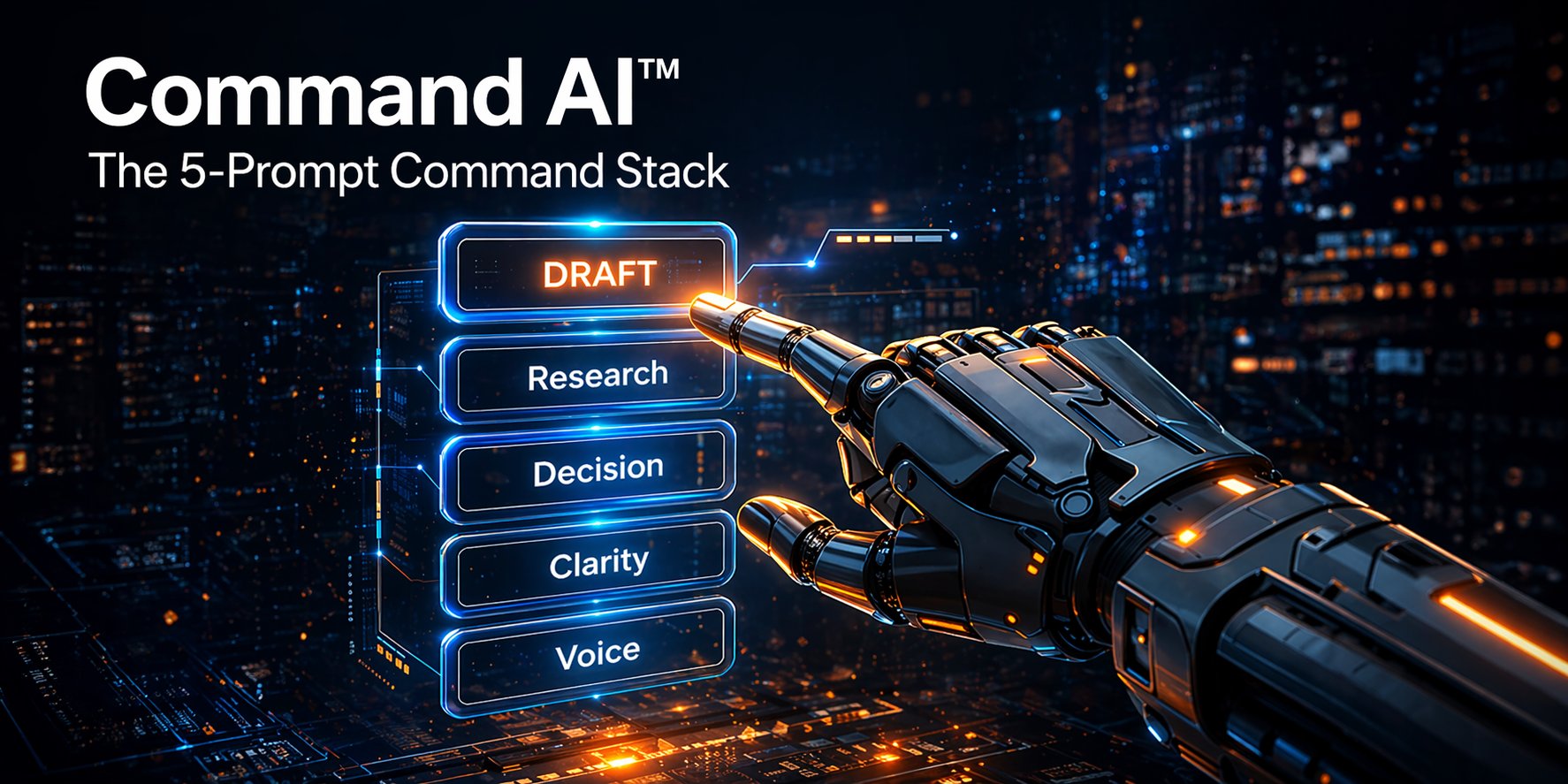The 5-Prompt Command Stack